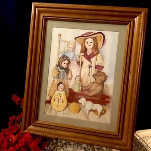 Vintage Framed Print by Pat Young